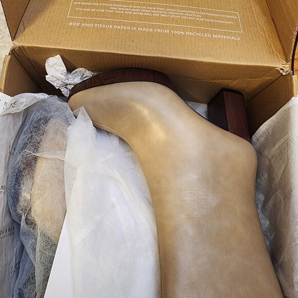 Journee Collection Womens Rom Tan from Macy’s C012 - Picture 6 of 7